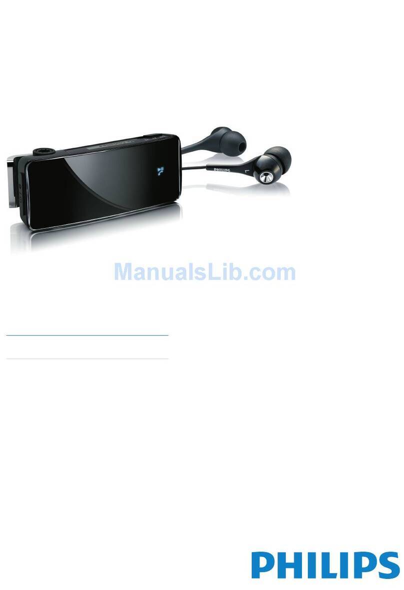 Philips SA2426BT/37B User manual