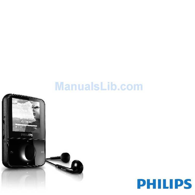 Philips SA1VBE04KS/17 User manual