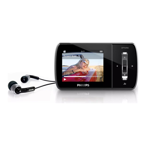 Philips SA1ARA08KS/17 user manual