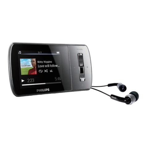Philips SA1ARA08KS/37 user manual