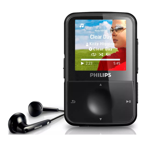 Philips SA1VBE04RS/37 User manual
