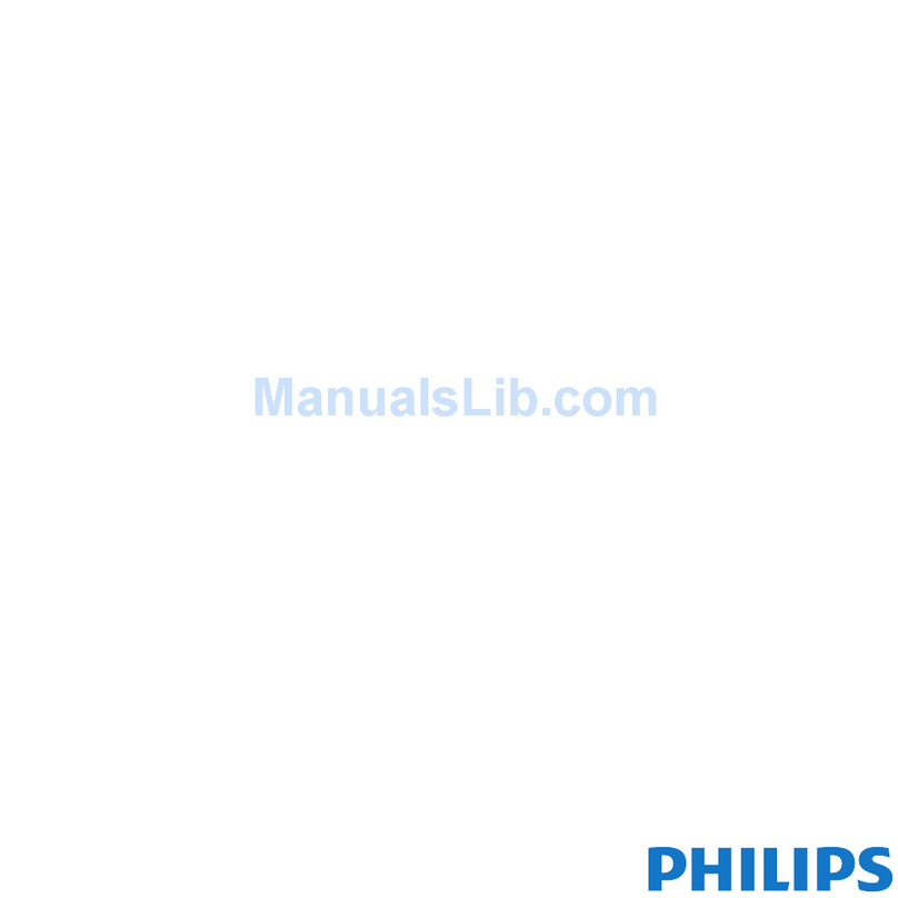 Philips SA2VBE04K/17 Start guide