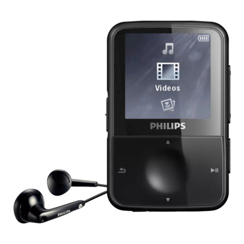 Philips SA1VBE04KM/37 quick start guide