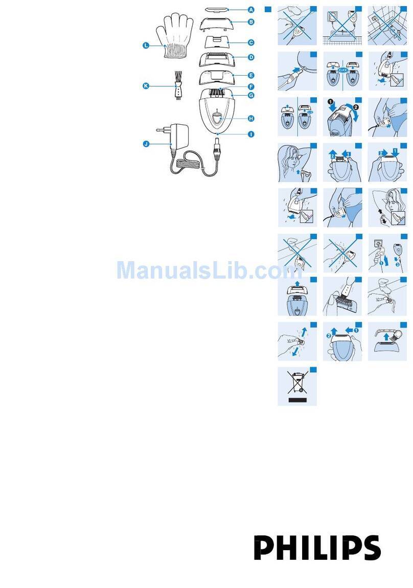 Philips HP6409/11 User manual