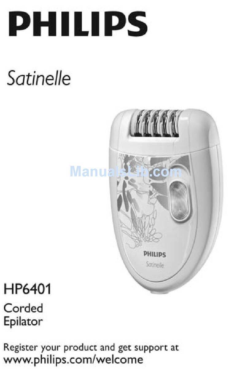 Philips HP6401/50 user manual
