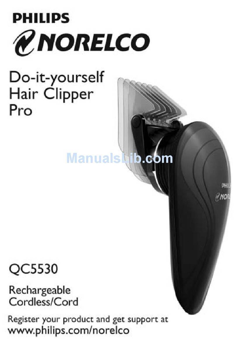 Philips QC5530/40 User manual