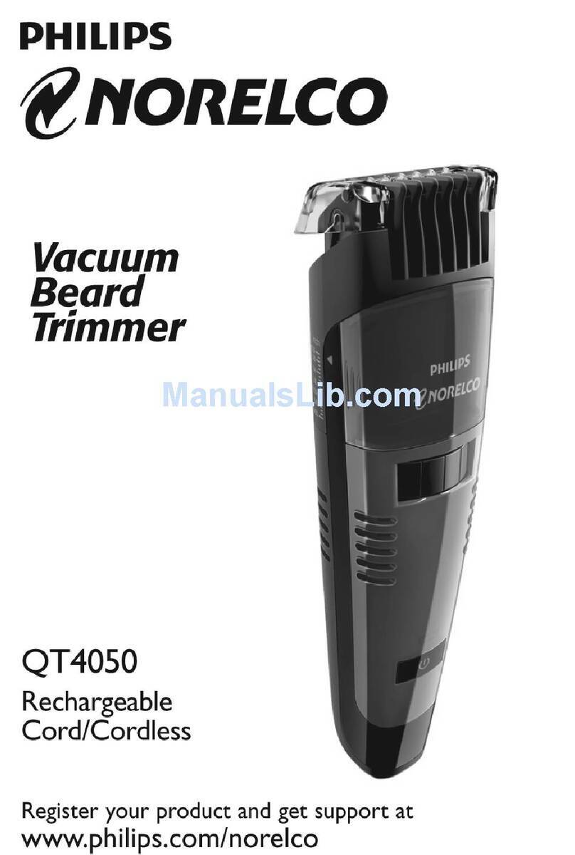 Philips QT4050/41 User manual Philips QT4050/41 User manual