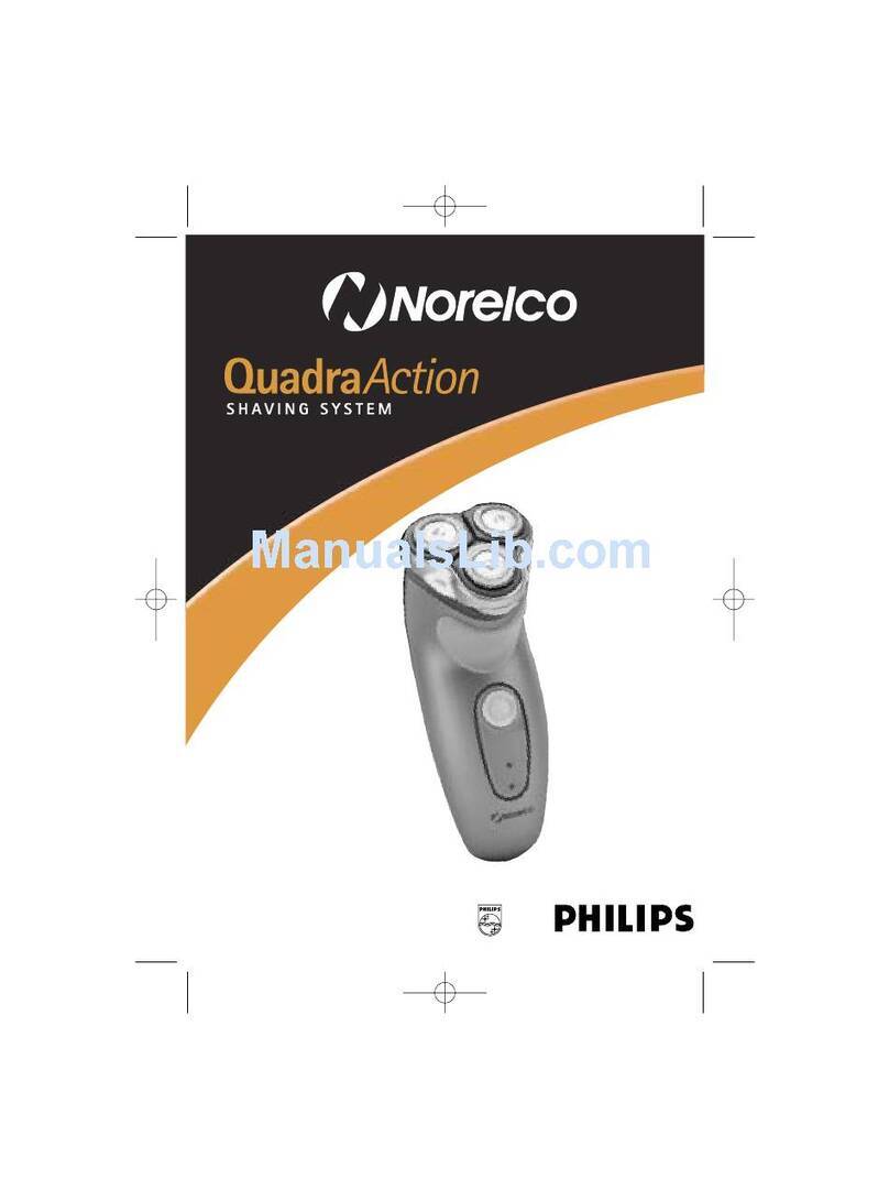 Norelco QuadraAction 7845XL User manual
