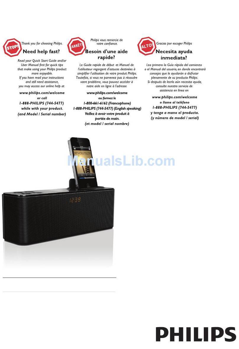 Philips AD345/37 user manual