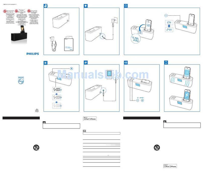 Philips AD345/37 quick start guide