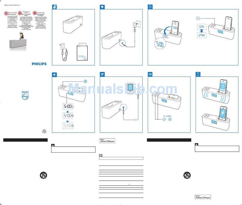 Philips AD348/37 quick start guide