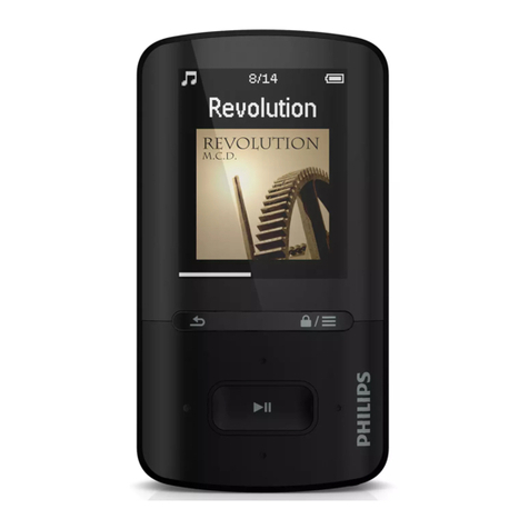 Philips SA4VBE08KF/37 User manual