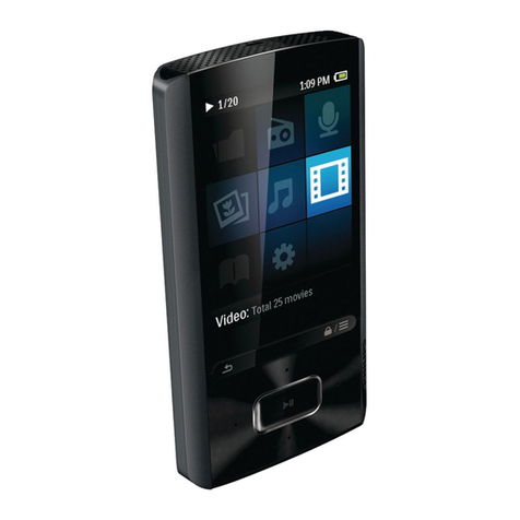 Philips GoGEAR Ariaz SA4ARA16KF/37 quick start guide