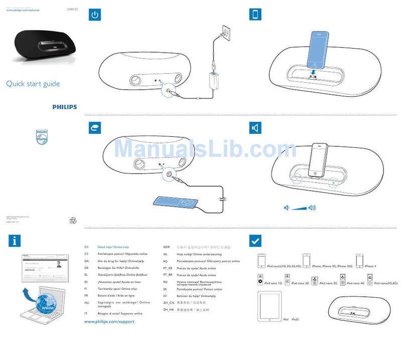 Philips DS8530/37 quick start guide