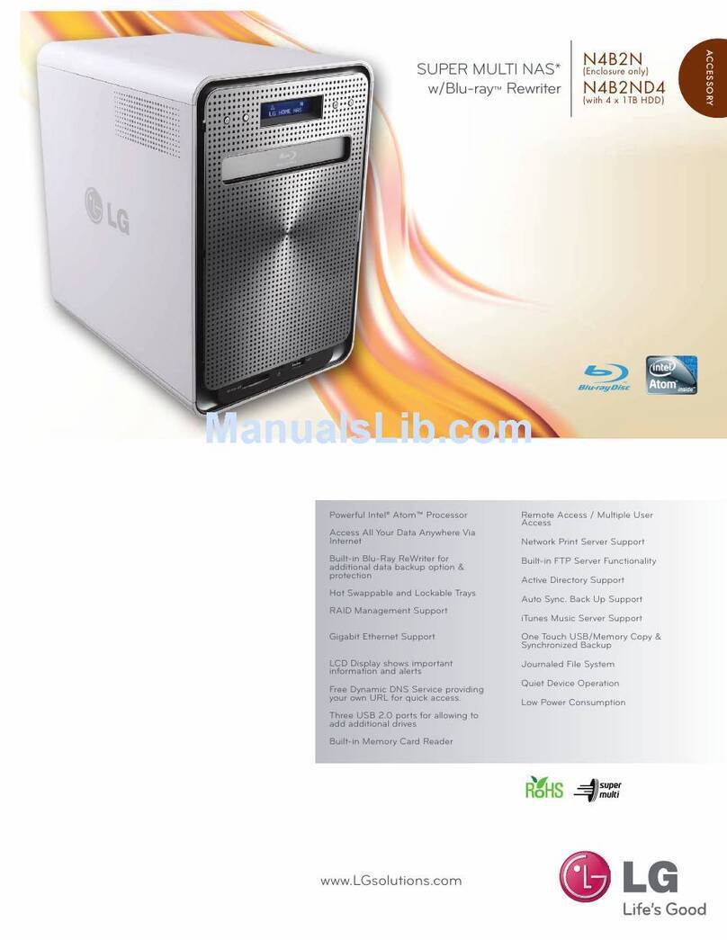 LG N4B2ND4 User manual