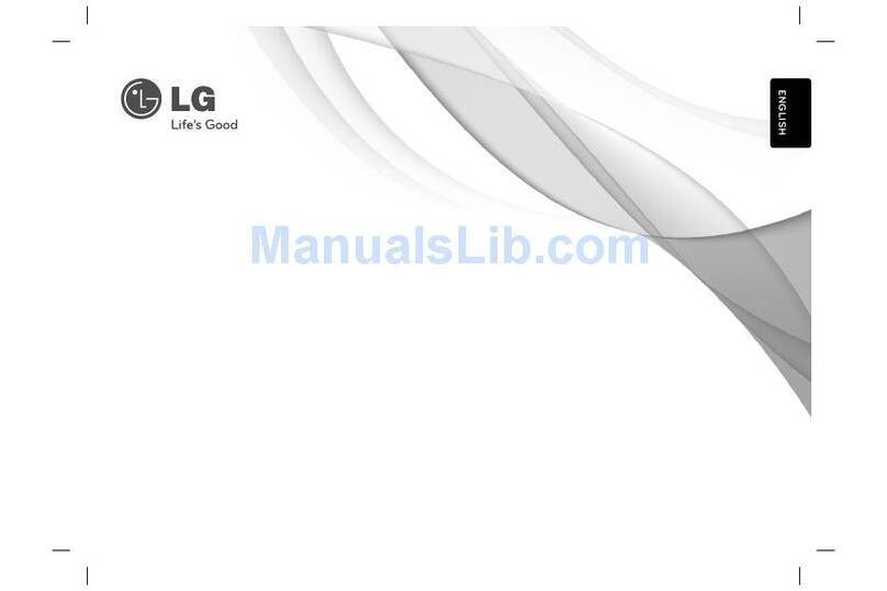 LG DVX550 User manual