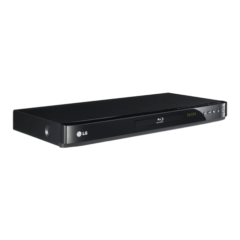 LG BD550 User manual