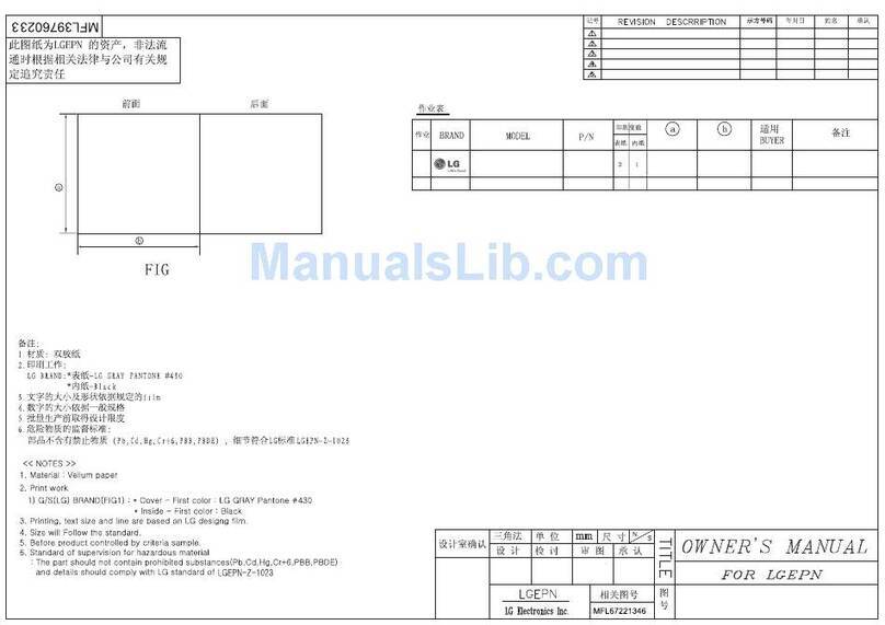 LG WT4870CW User manual