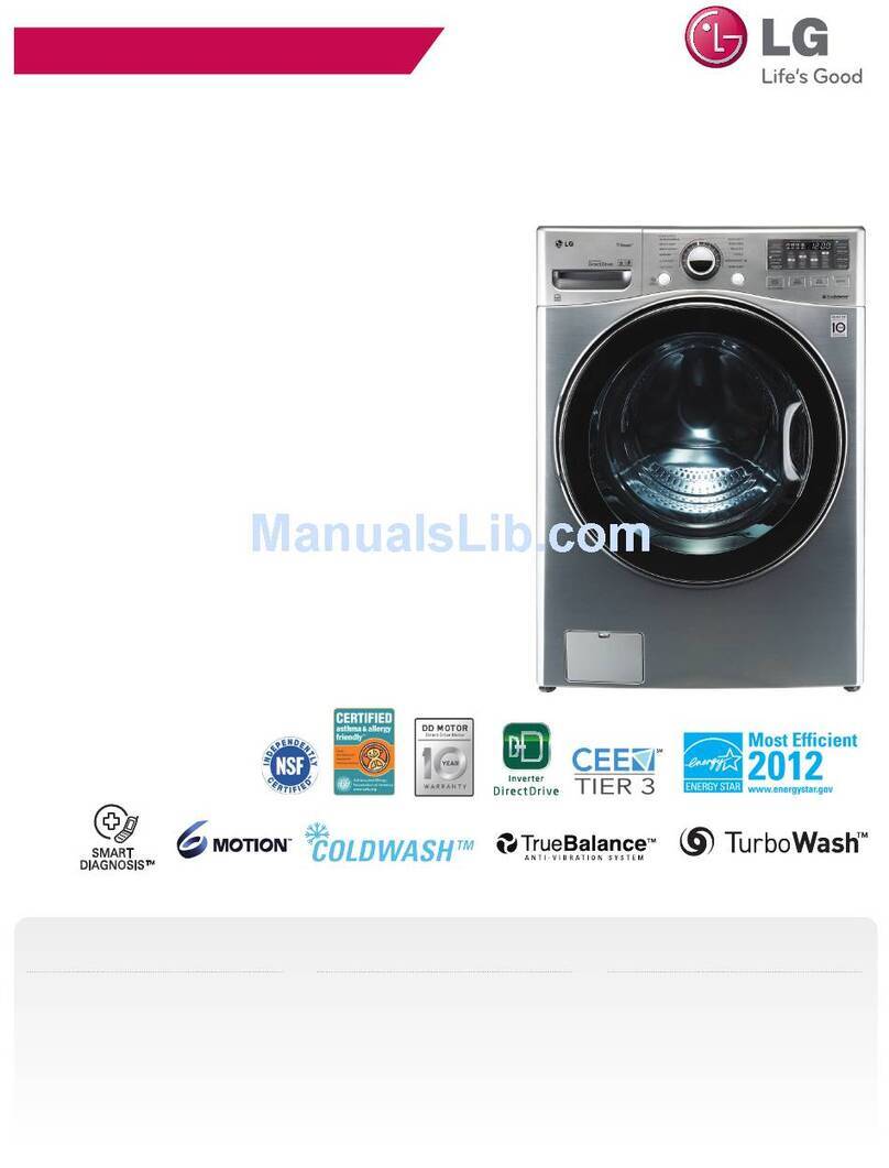 LG WM3470HVA User manual