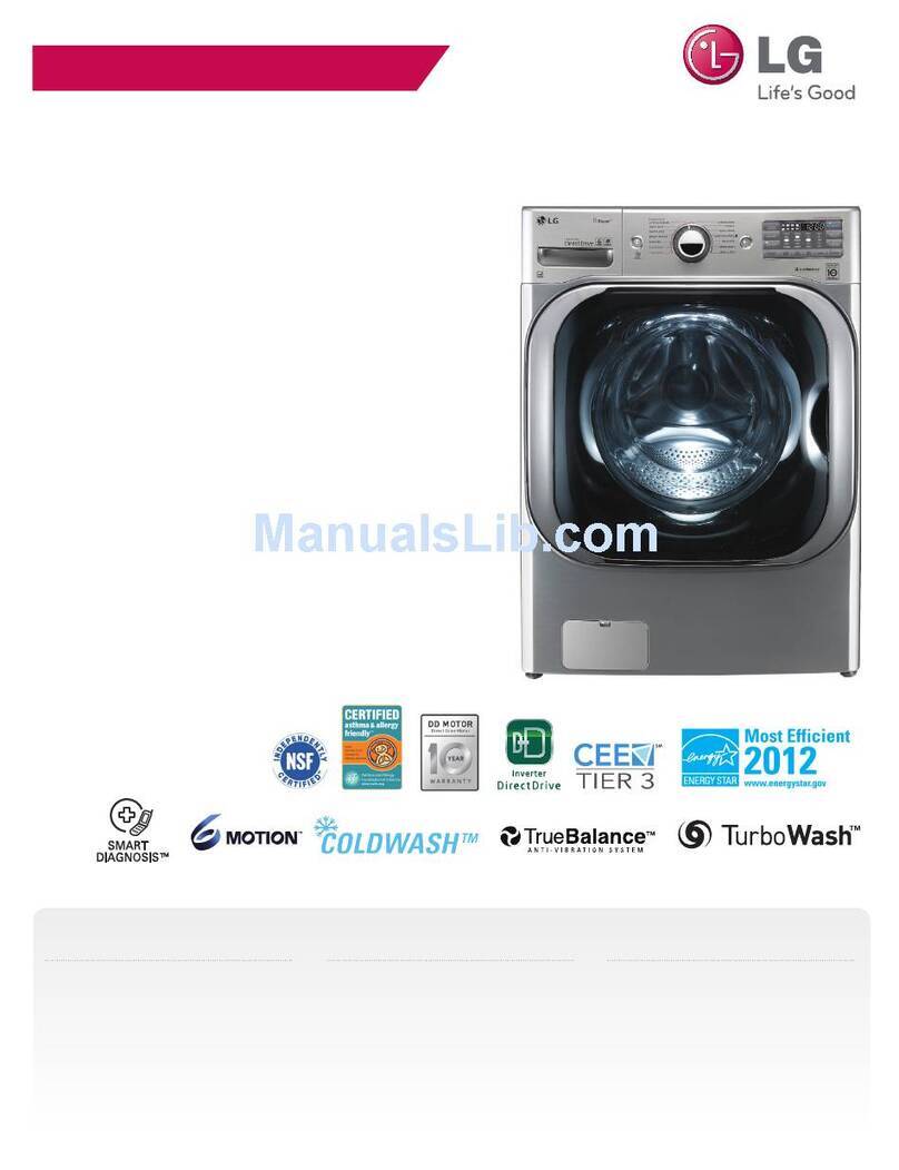 LG WM8000HVA User manual