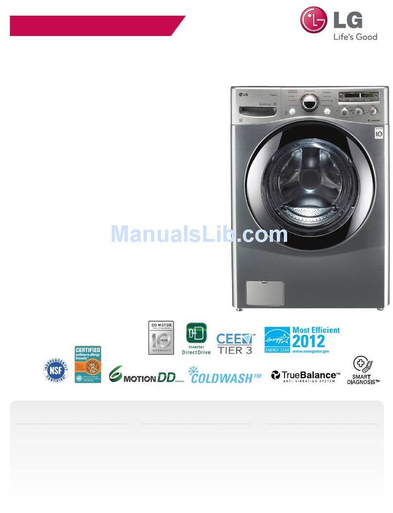 LG WM2655HVA User manual
