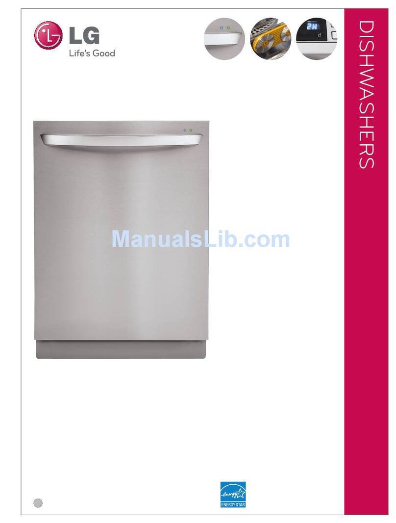 LG STEAMDISHWASHER LDF7932ST Specifications