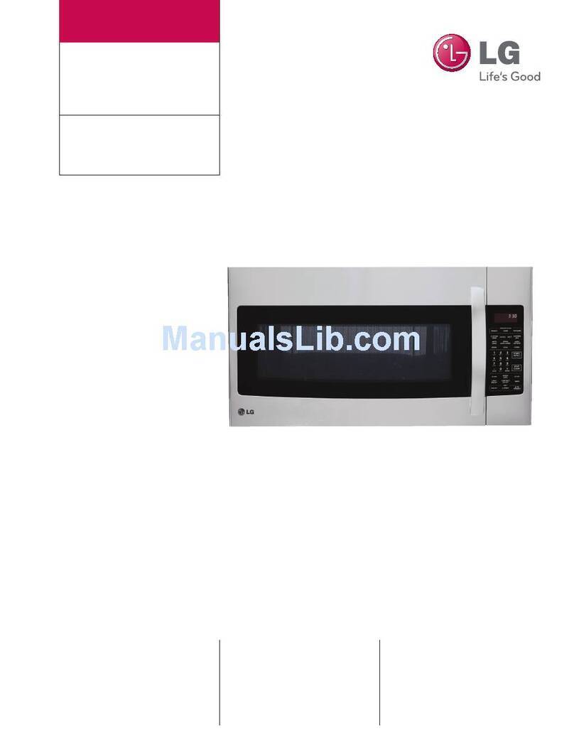 LG LMVH1711ST User manual