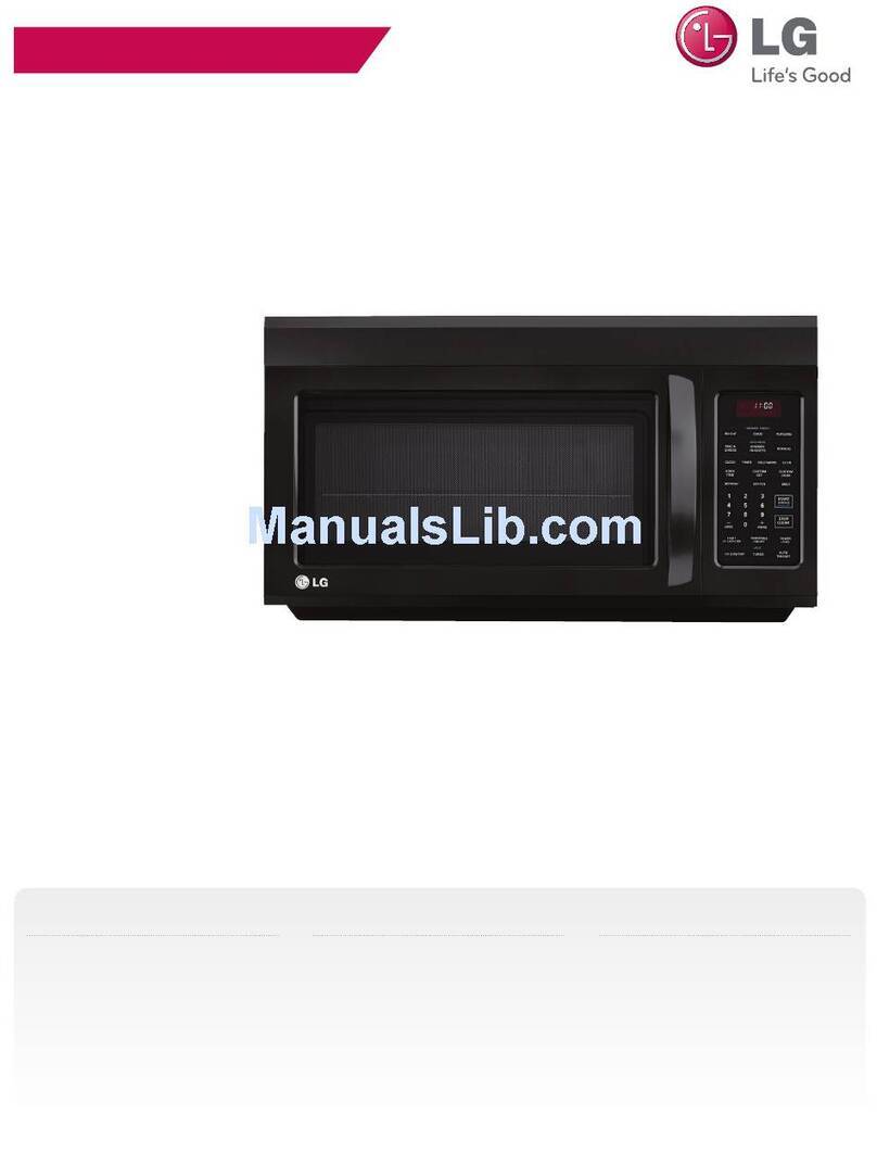 LG LMV1814SB User manual