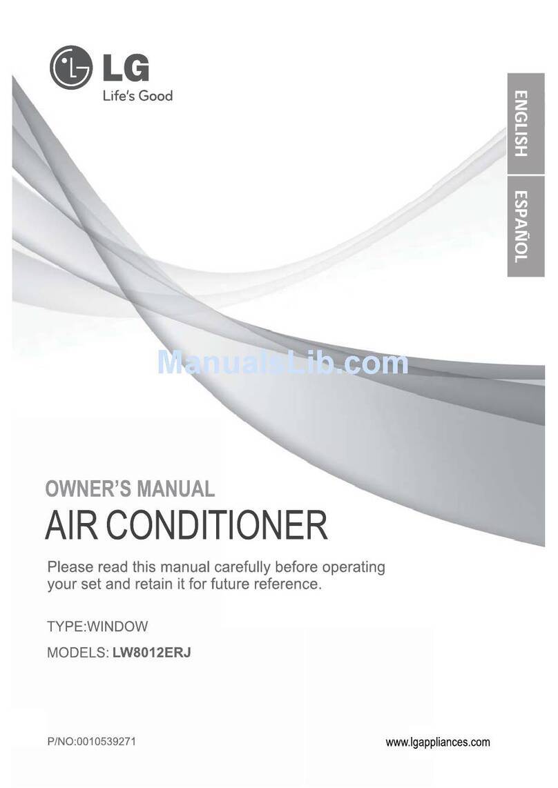 LG LW8012ERJ User manual