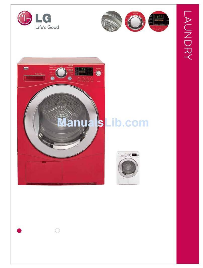 LG DLEC855W User manual