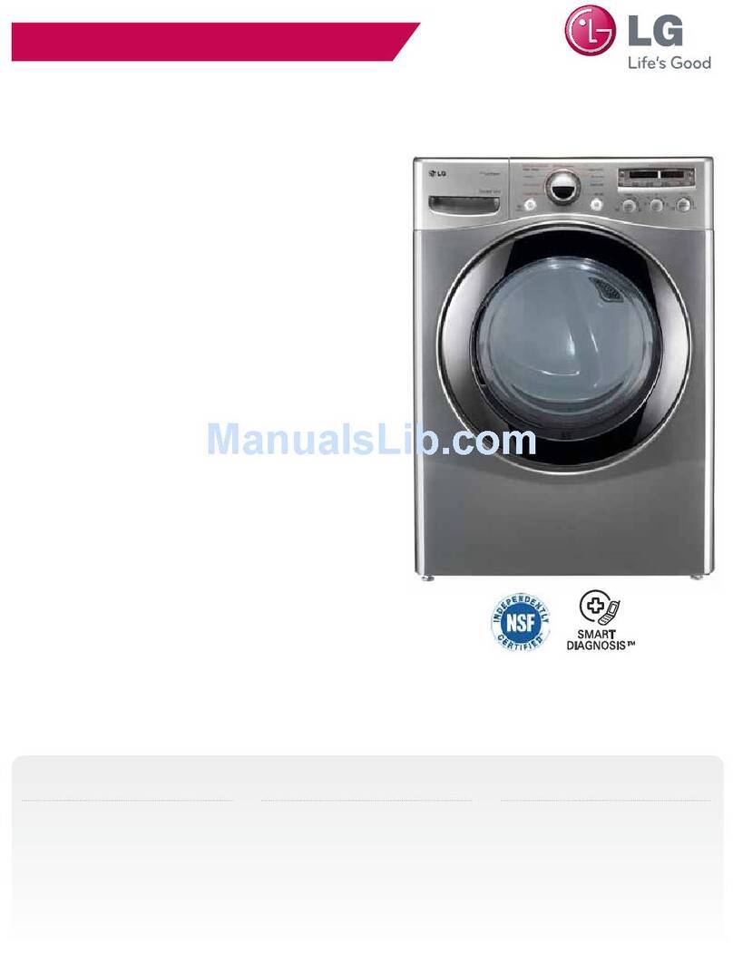LG DLEX2655V User manual