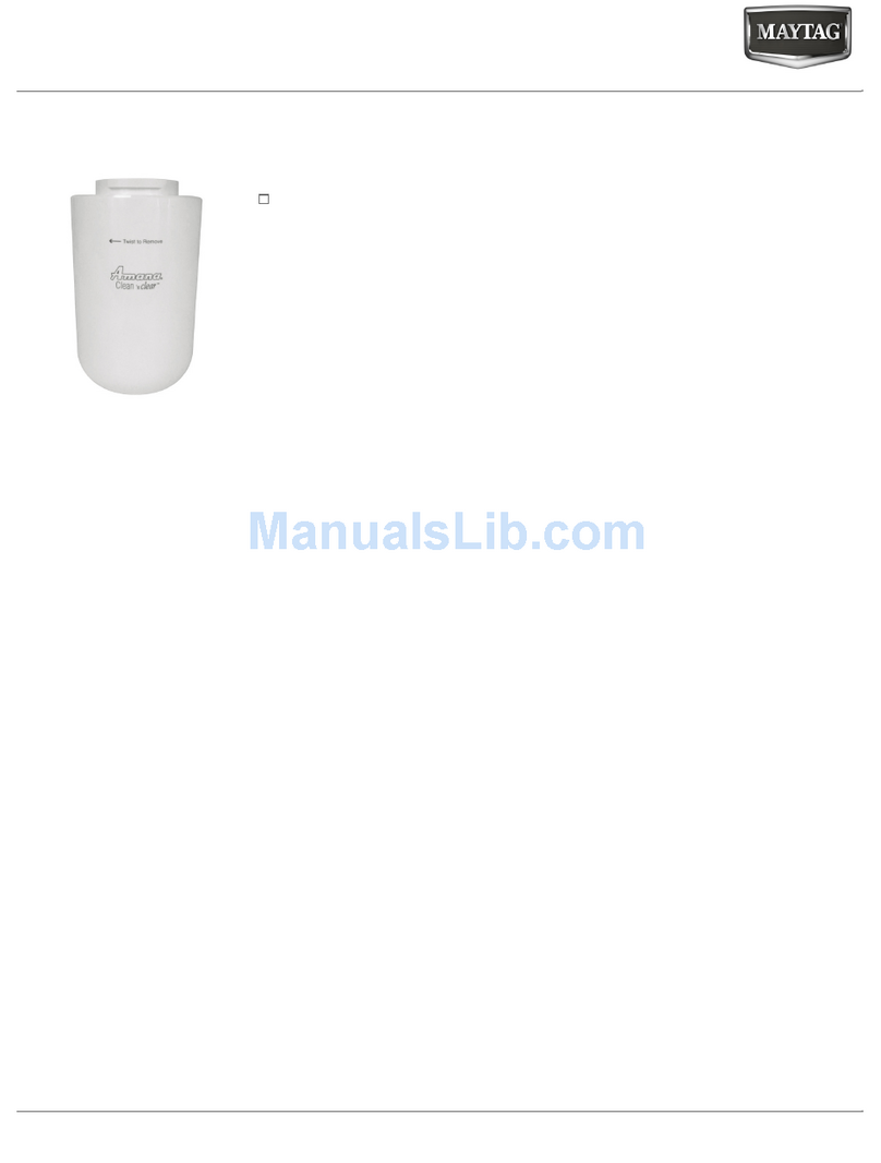 Maytag WF-401S installation instructions