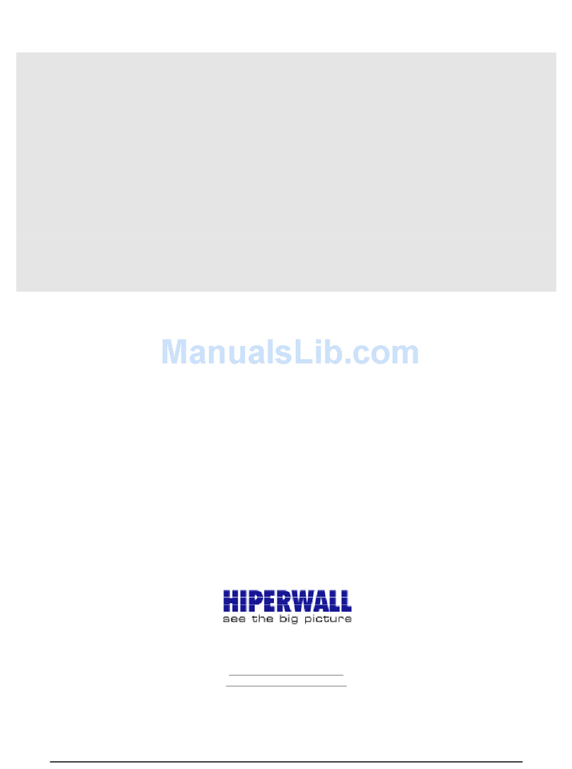 Hiperwall Hiperwall user guide
