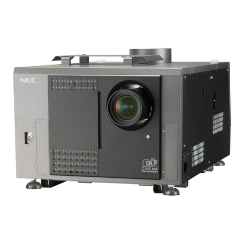 NEC DLP Cinema NC2000C User manual