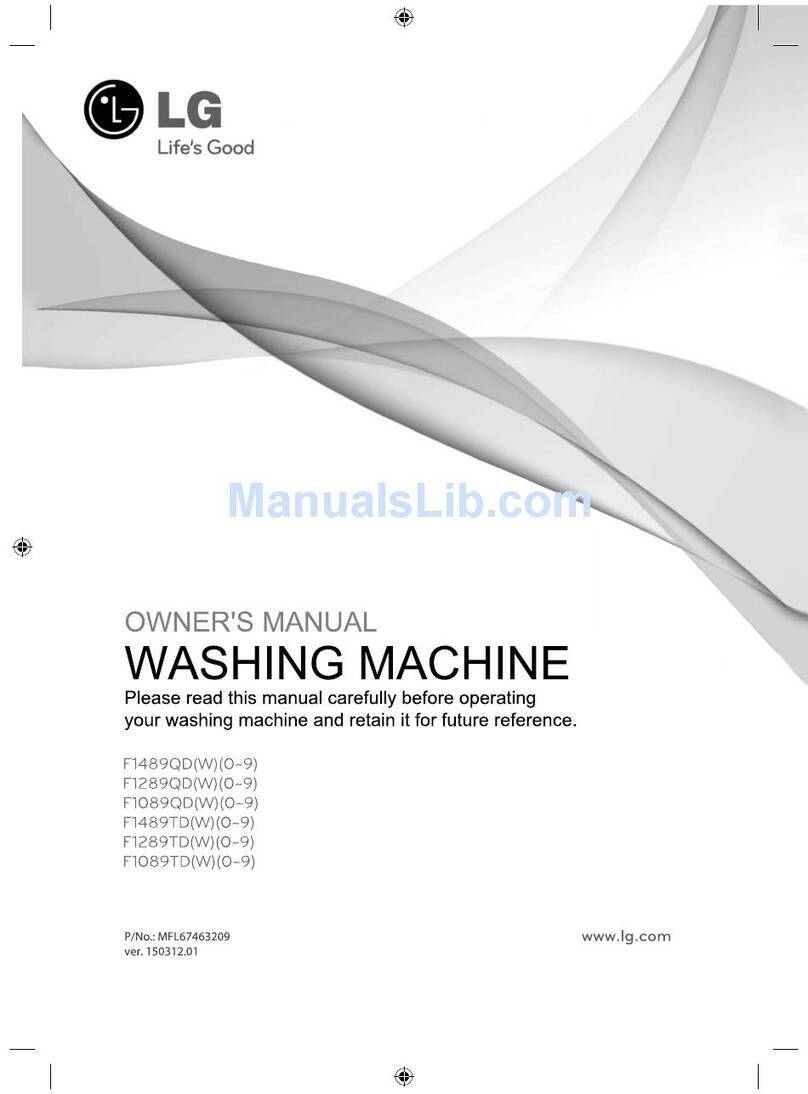 LG F1289TD5 User manual