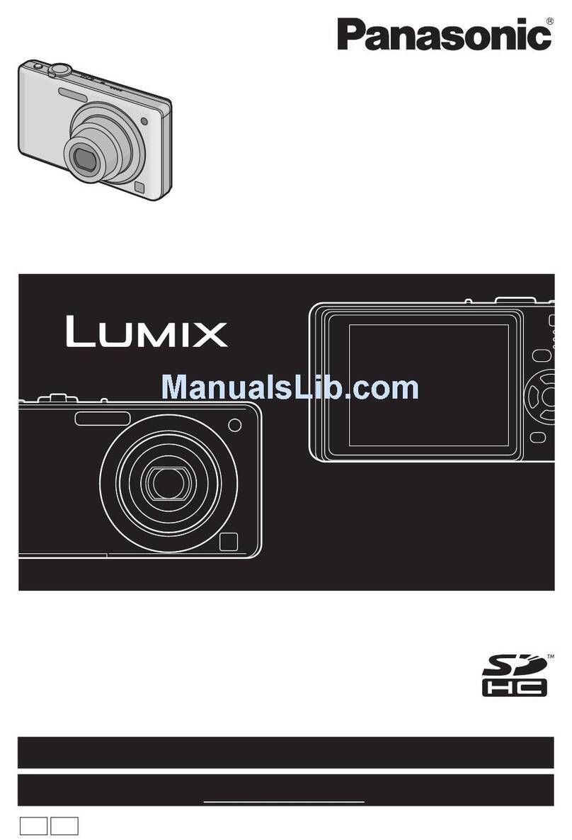 Panasonic DMC FS7G - Lumix Digital Camera User manual