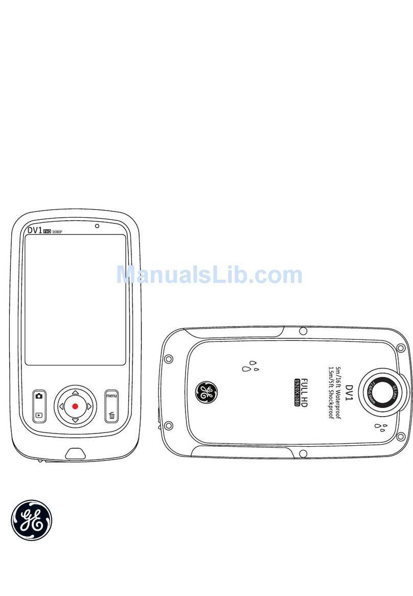 GE DV 1 User manual