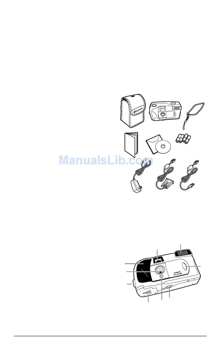 Polaroid 640CF - PDC 0.3MP Digital Camera User manual