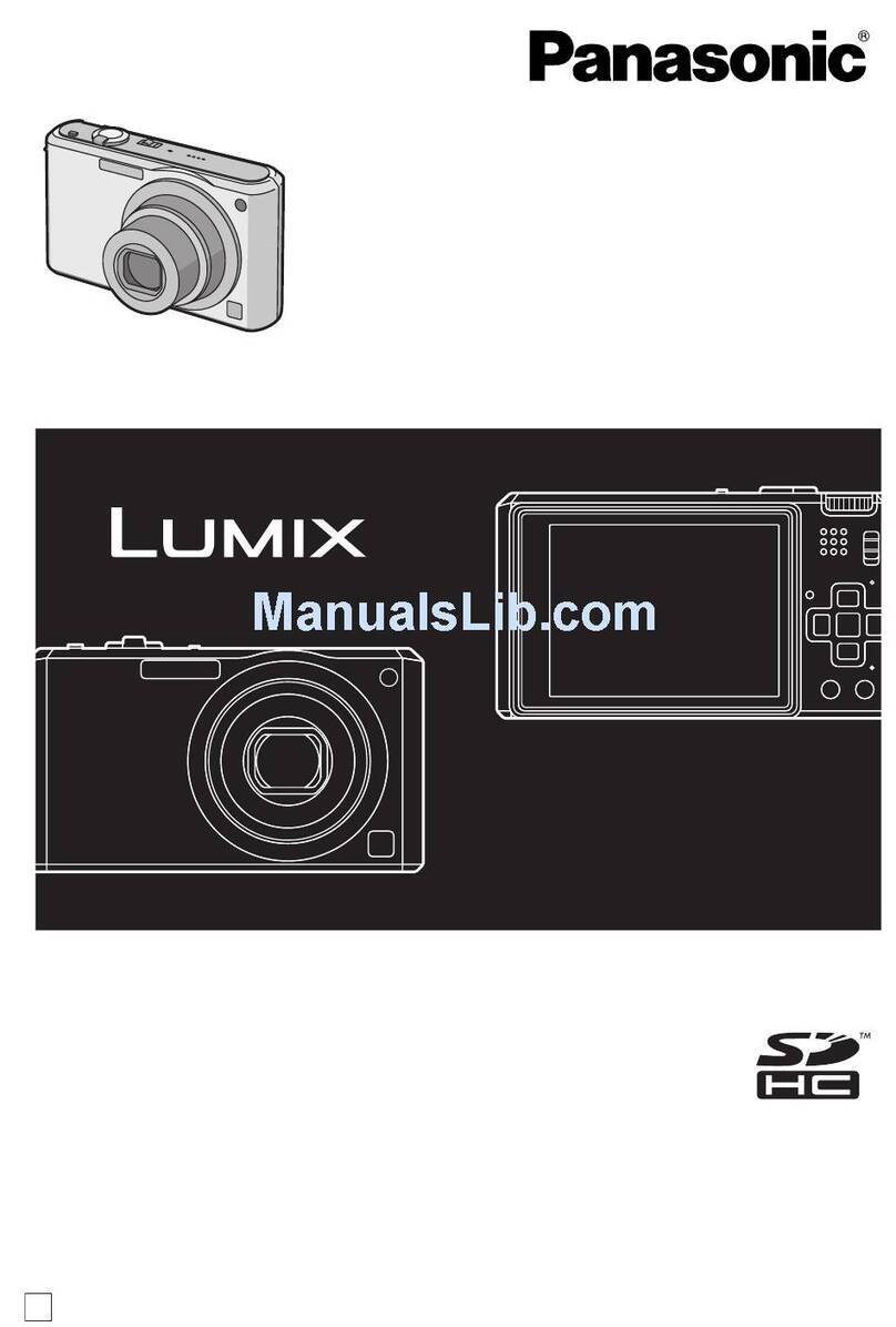 Panasonic DMC FX150K - Lumix Digital Camera Instruction Manual