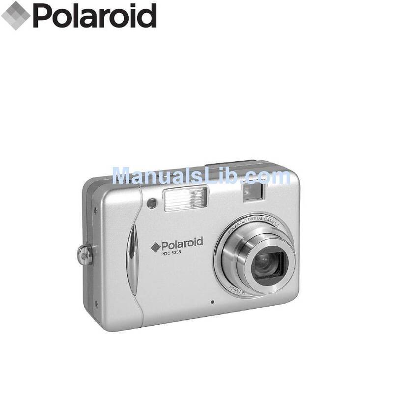 Polaroid PDC5355 - 5.0 Mp Digital Camera User manual