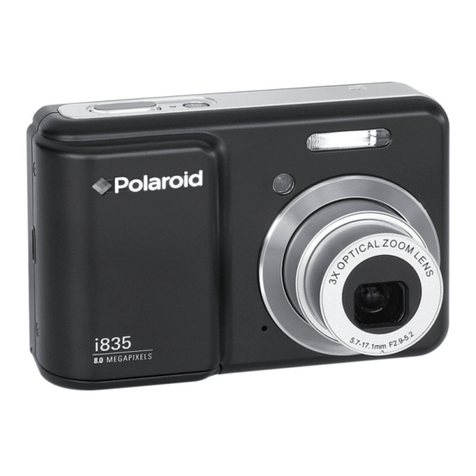 Polaroid i835 - 8.0MP Digital Camera User manual