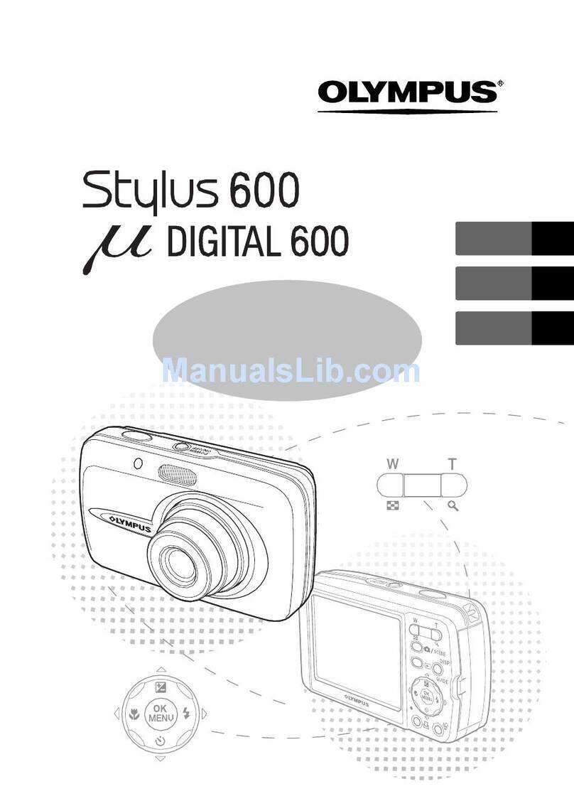 Olympus 225690 - Stylus 600 6MP Digital Camera Installation guide Olympus 225690 - Stylus 600 6MP Digital Camera Installation guide