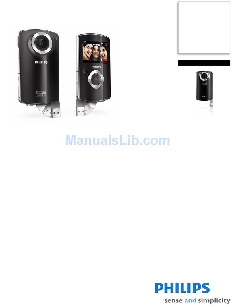 Philips CAM101BL User manual
