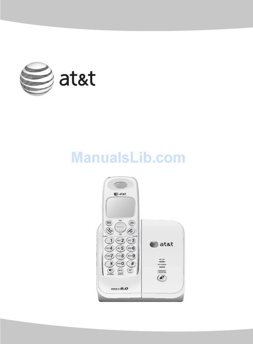 AT&T EL51209 - AT&T DECT 6.0 User manual