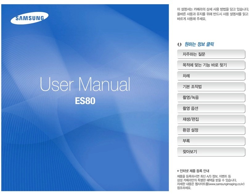 Samsung ES80 User manual