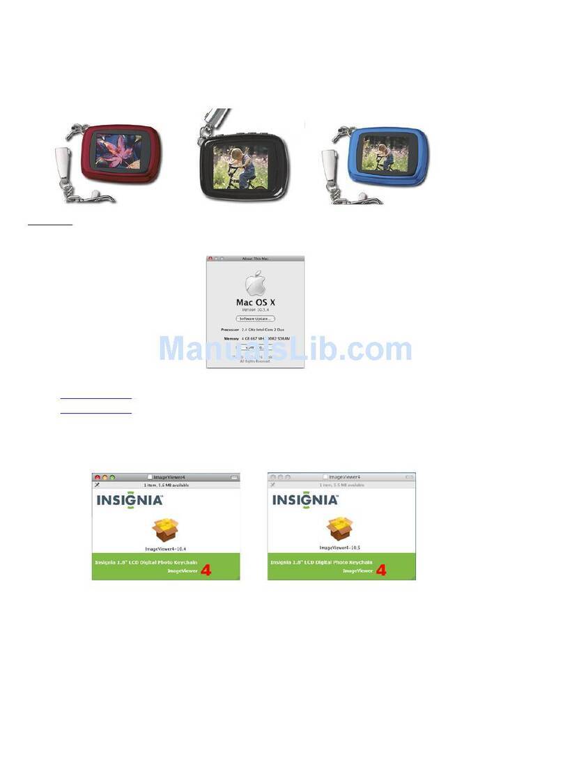 Insignia NS-DKEYBK09 - 1.8" LCD Digital Photo Key... Software install guide Insignia NS-DKEYBK09 - 1.8" LCD Digital Photo Key... Software install guide
