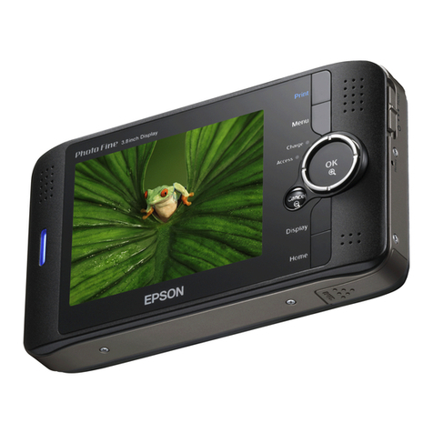 Epson P4000 - Multimedia Storage Viewer Dimensions