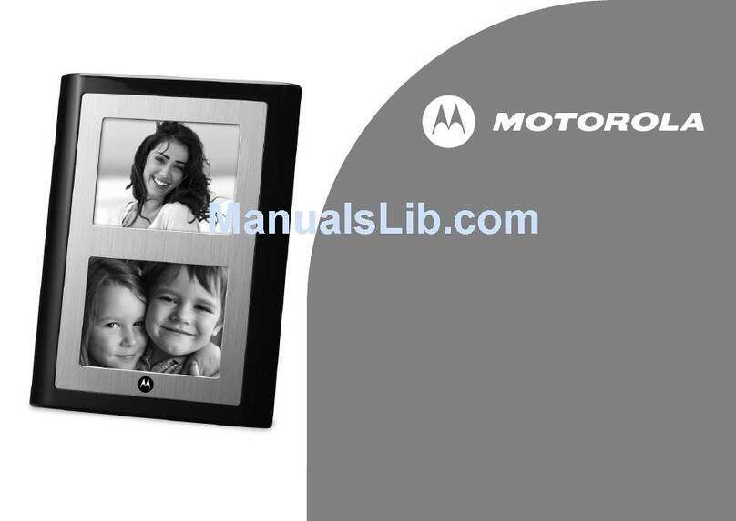 Motorola LS420 - 4.2 Dual Digital Photo Frame User manual