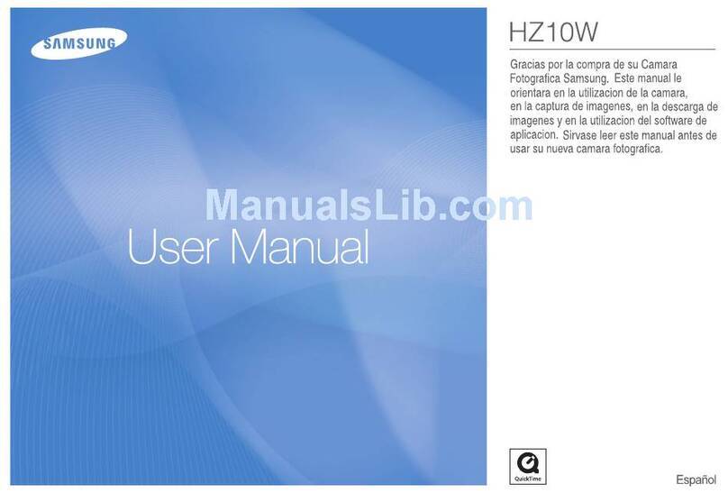 Samsung HZ10W - Digital Camera - Compact User manual