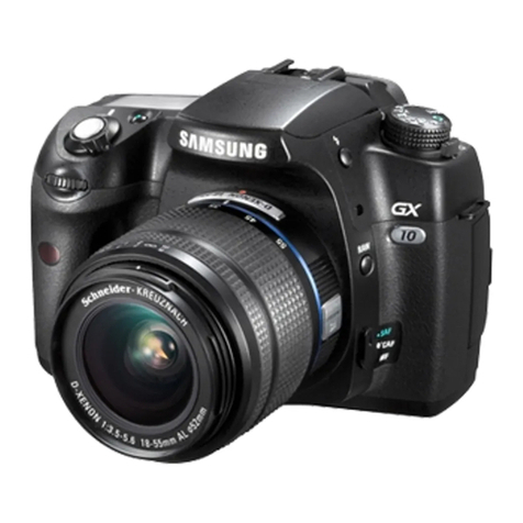 Samsung GX10 - Digital Camera SLR User manual
